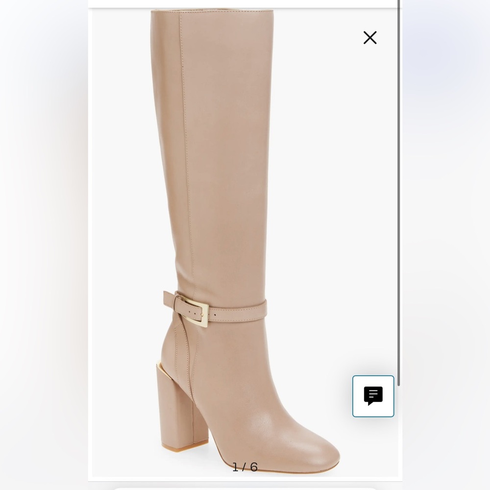 New Vince Camuto Joanel 2 Tan Knee-High Women's Boots 8.5